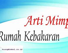 Arti Mimpi Melihat Kebakaran Di Pasar